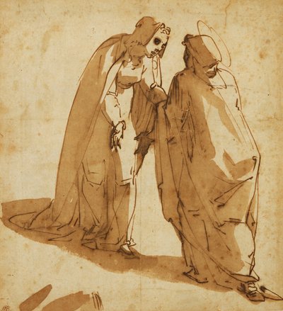 The Visitation by Luca Cambiaso